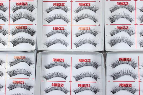 ORIGINAL PRINCESS LEE Handmade False Fake Eyelash "X7 LIGHT" (10 Pairs) MADE IN TAIWAN - Image 3