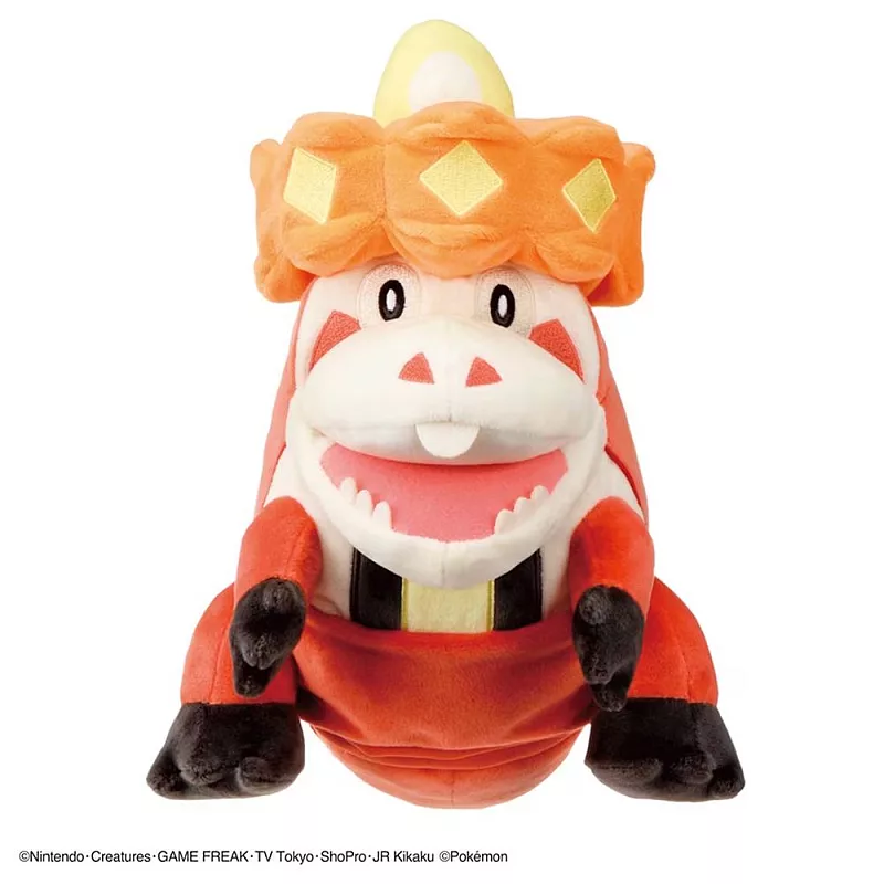 Pokemon 精靈寶可夢 寶可夢絨毛-炙燙鱷