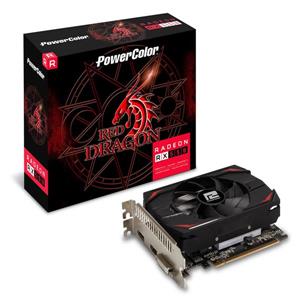 Powercolor RX 550 Red Dragon 2GB GDDR5 128bit PCI - E圖形加速卡 GFX Graphics Card