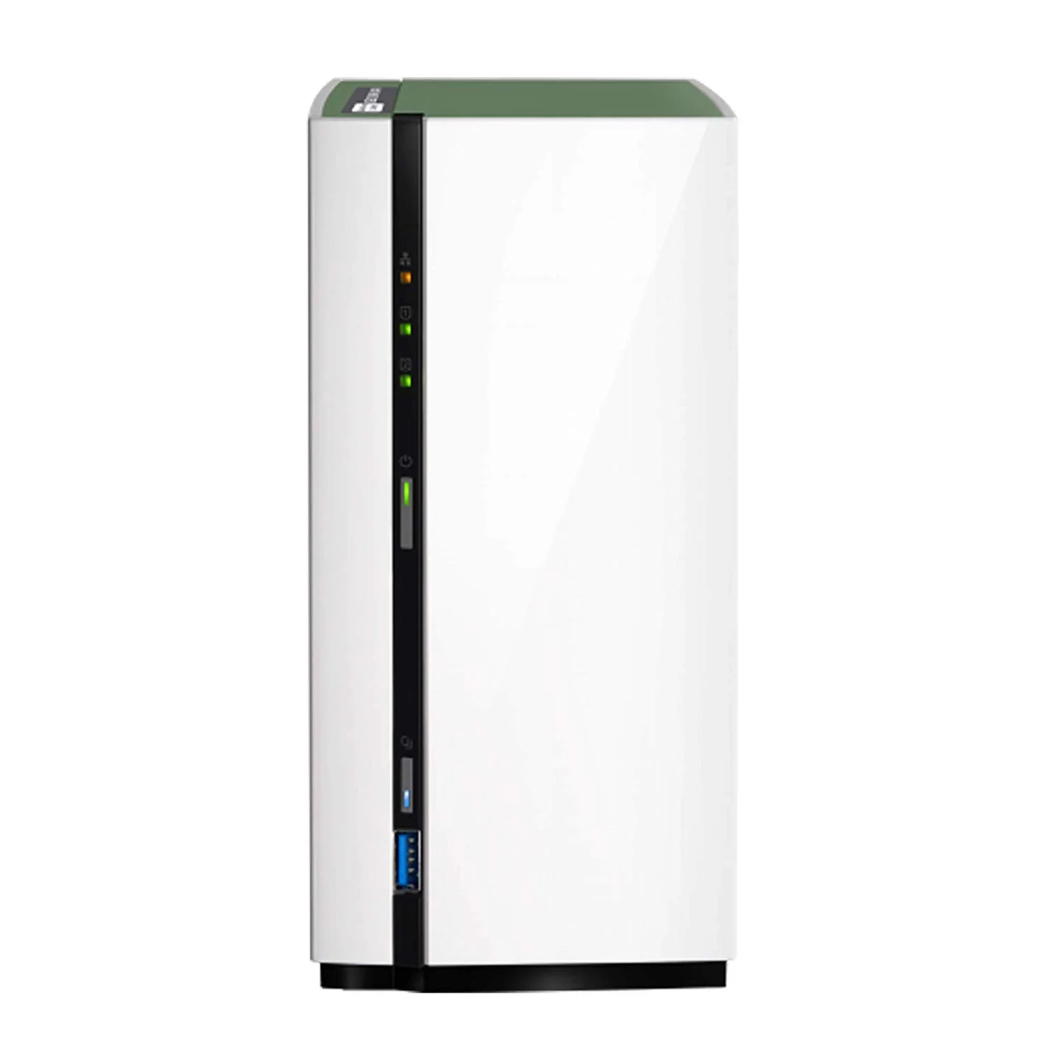 QNAP 2-bay NAS, ARM Quad-core 1.4GHz, 1GB DDR4 RAM, 3.5" SATA HDDs, 1xUSB3.0, 2xUSB2.0, 1x GbE LAN