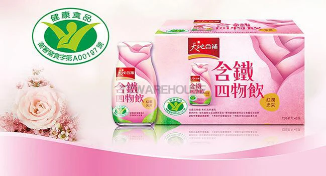 Quaker Four Herb Extract (Fe) for Period 120ml 桂格 天地合補 含鐵玫瑰四物飲 - Image 4