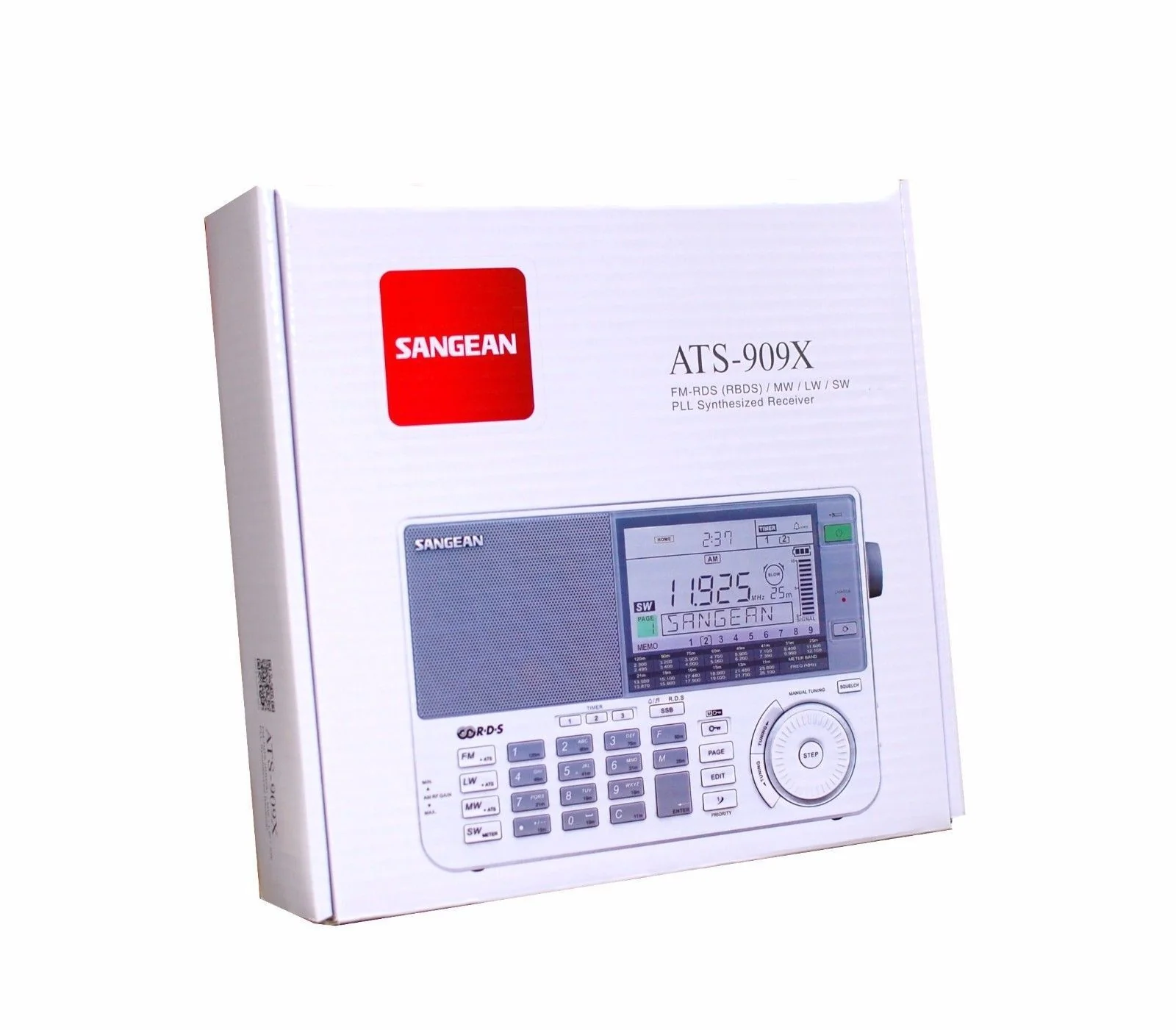 SANGEAN ATS-909X Shortwave Radio (FM 87.5~108) (AM 520~1710) MW/LW/SW - Image 4