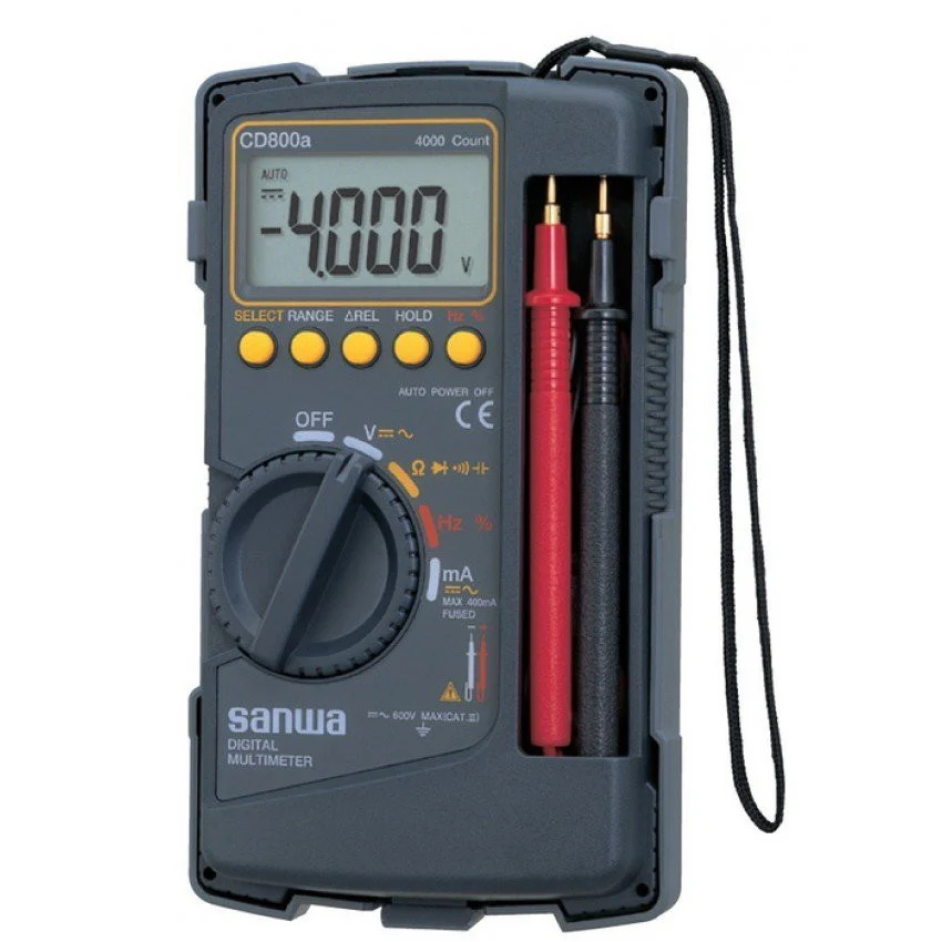 SANWA Digital Multimeter CD-800a CD800A