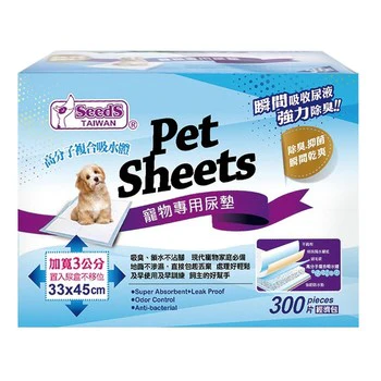 Seeds Pet Sheet 300 Count