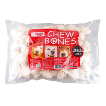 Seeds Rawhide Bones Dog Treat 1.36kg