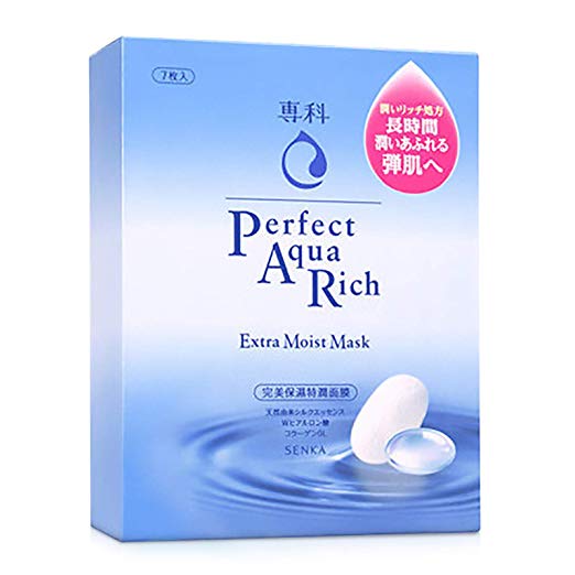 Senka Aqua Rich Mask Extra Moisturizing (7PCS)