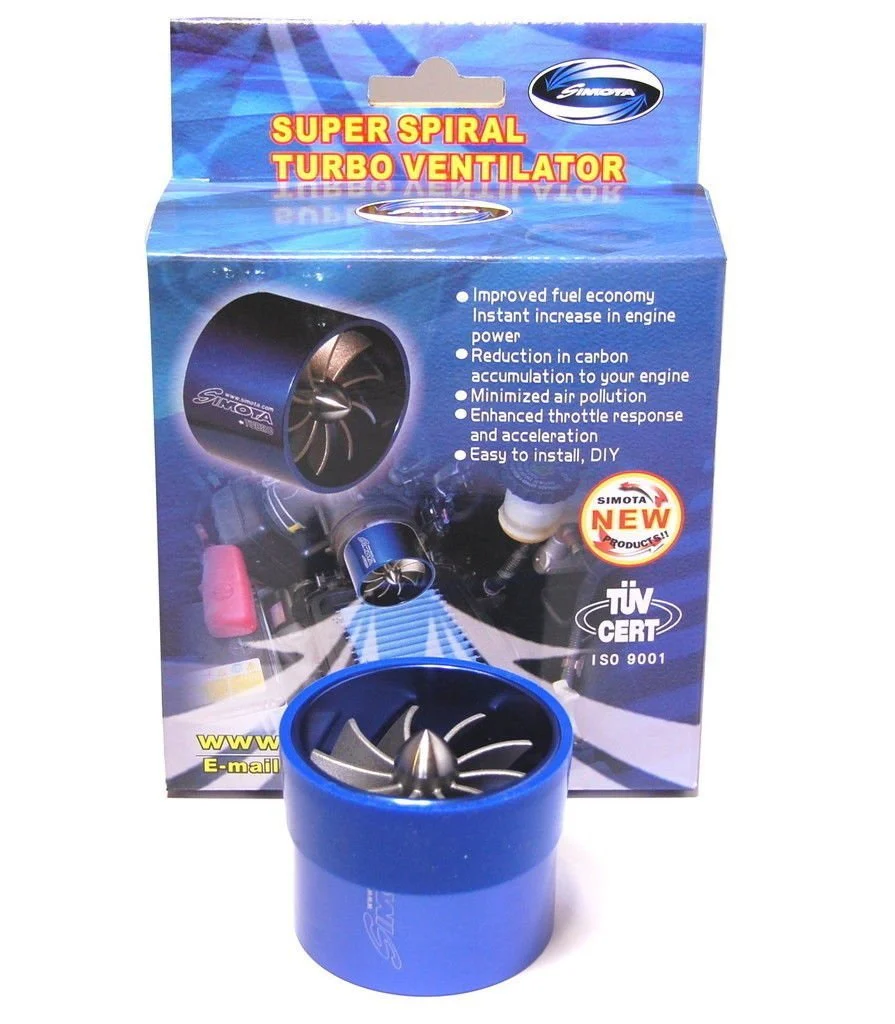 SIMOTA Air Intake TUV/CE Super Spiral Turbo Ventilator neak CT-526 Size 55-64mm - Image 3