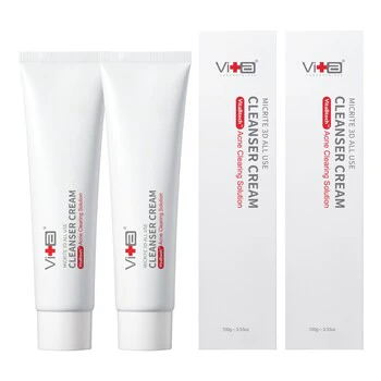 Swissvita Micrite 3D All Use Cleanser Cream 100G X 2 Packs