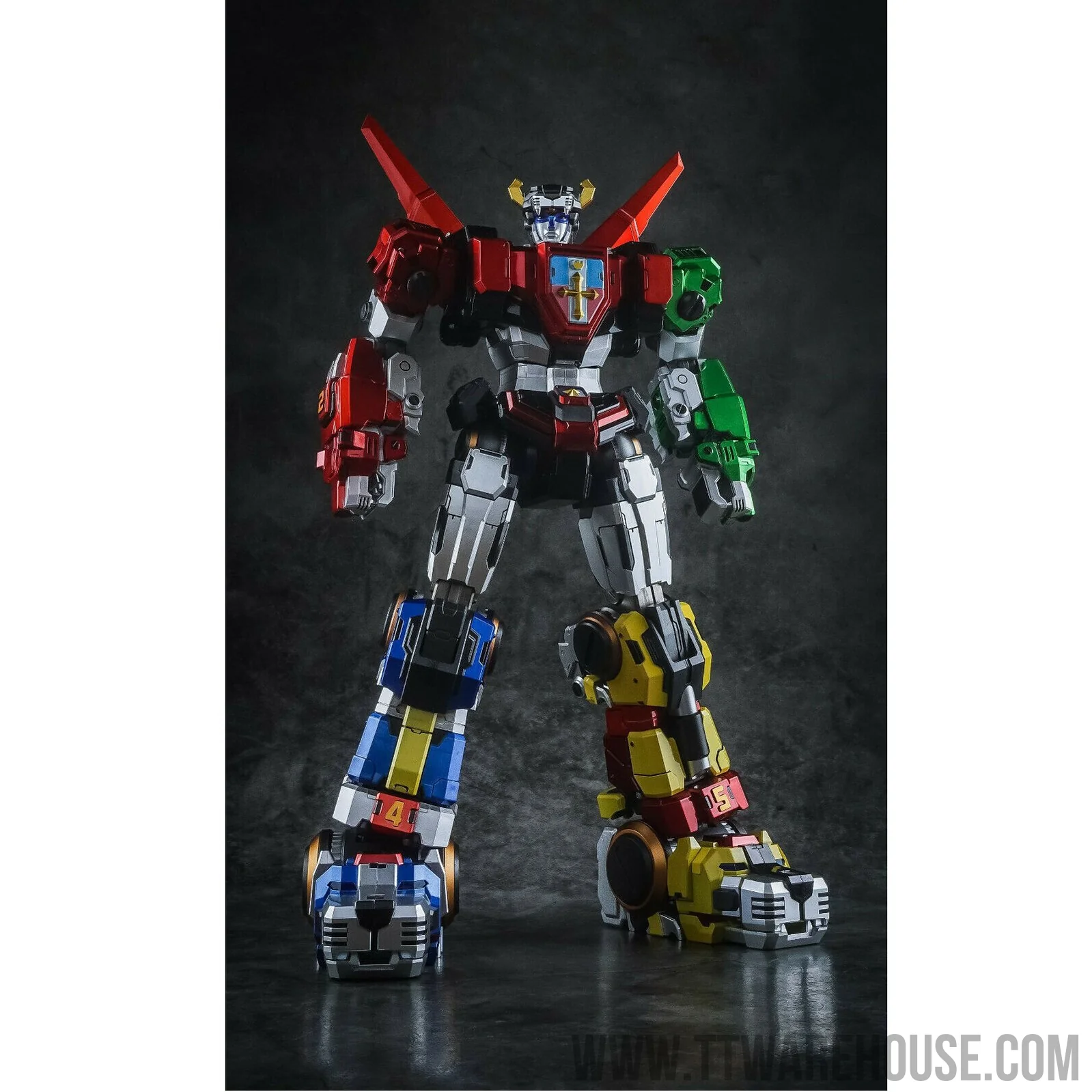 TITAN POWER TP-01 Golion Beast Lion King Golion Chogokin Voltron New Chrome Ver.