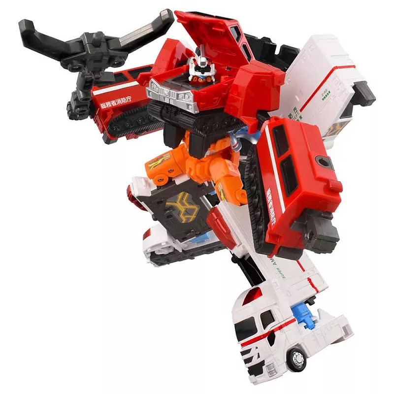 TOMICA 特裝勇者 新! 特急救援DX豪華套組
