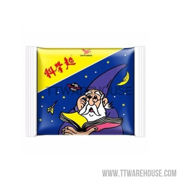 UNI-PRESIDENT Taiwan Science Noodles 40 PACKS (A Crisp Biscuit Snack) 統一科學麵
