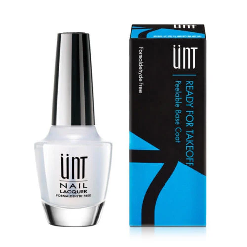 UNT Ready For Take Off Clear Peelable Peel-Off Base Coat (15ml)