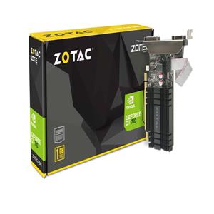 ZOTAC GT710 1GB DDR3 顯示卡(ZT - 71301 - 20L) GFX Graphics Card