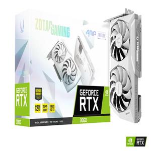ZOTAC RTX 3060 AMP White Edition 12GB 顯示卡(ZT - A30600F - 10P) GFX Graphics Card